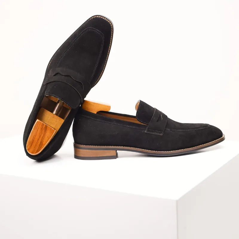 Monaco Suede Loafers
