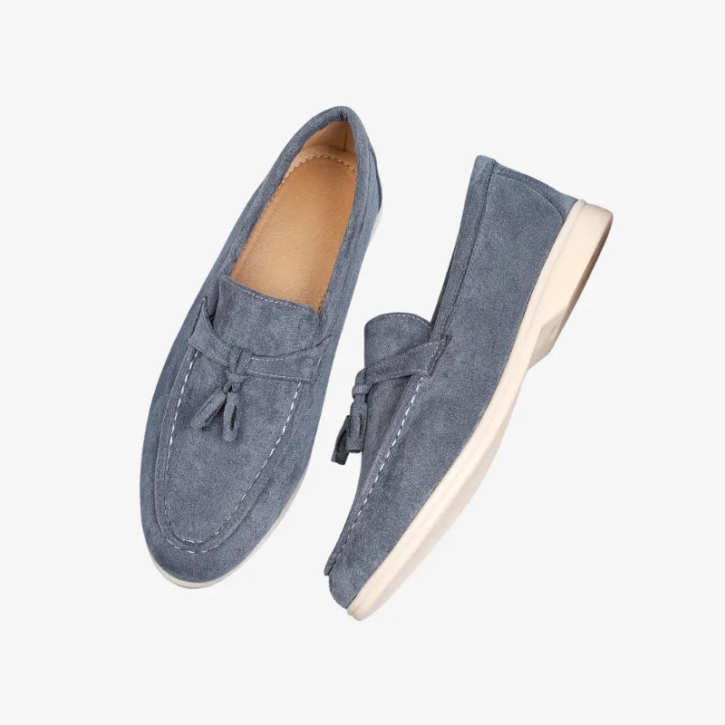 Santorini Suede Loafers