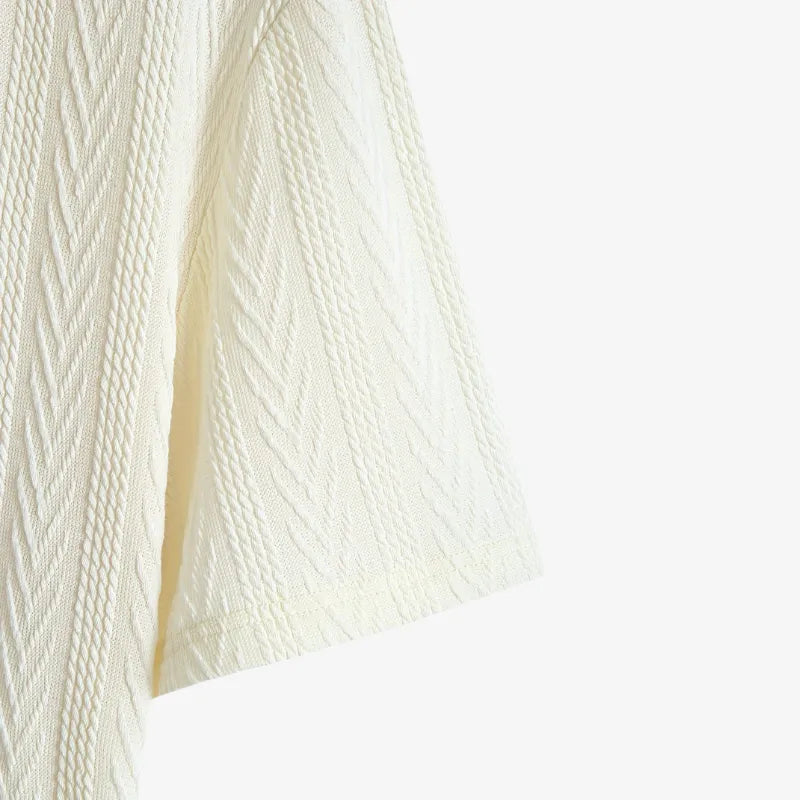 Ivory Wave Shirt