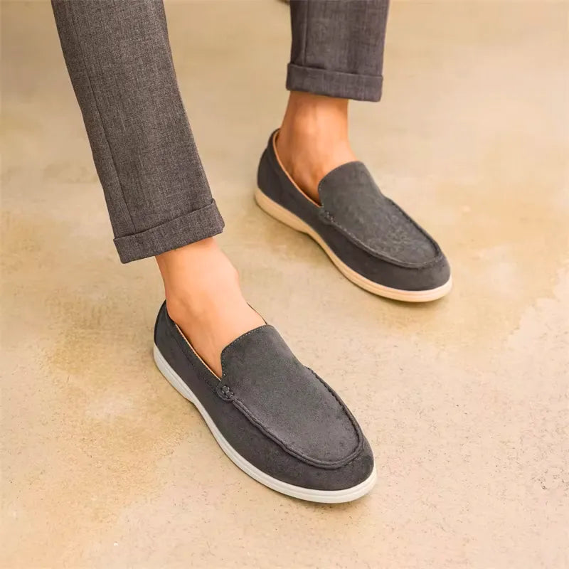 London Suede Loafers