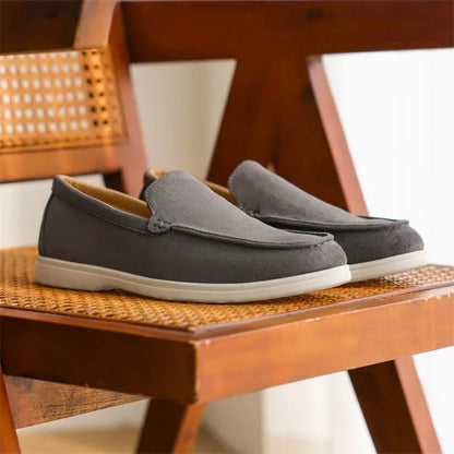 London Suede Loafers