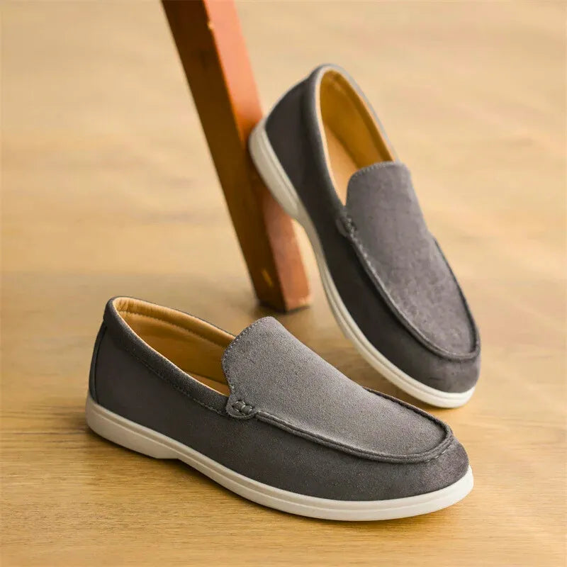 London Suede Loafers