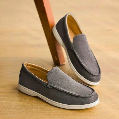 London Suede Loafers