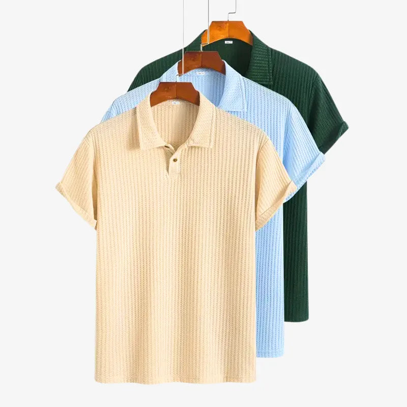 Riviera Premium Knit Polo Trio