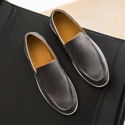 London Suede Loafers