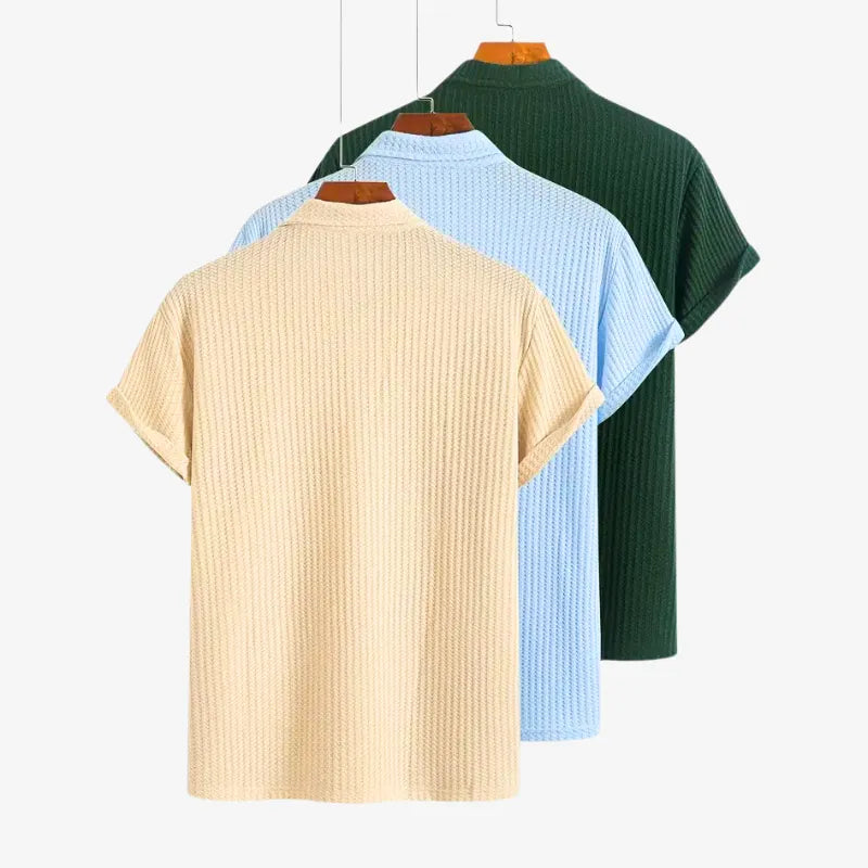Riviera Premium Knit Polo Trio
