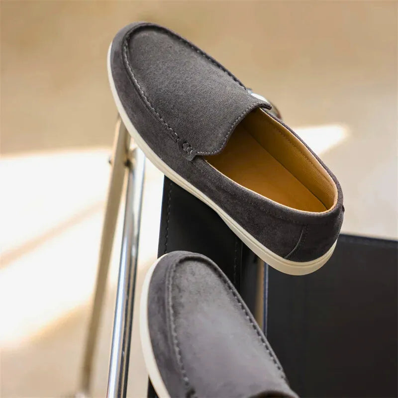 London Suede Loafers