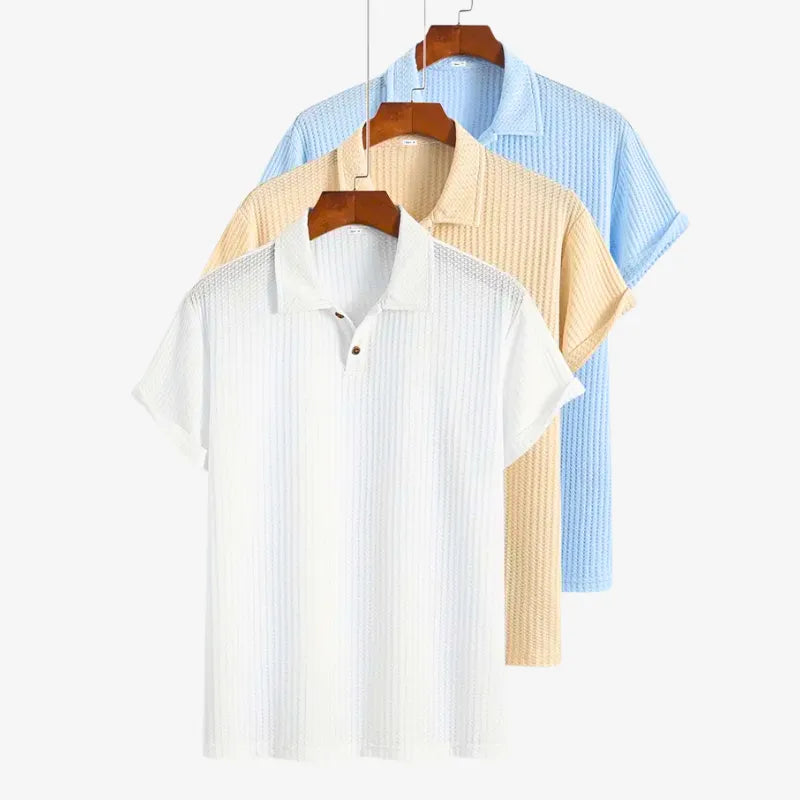 Riviera Premium Knit Polo Trio