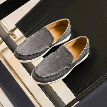 London Suede Loafers
