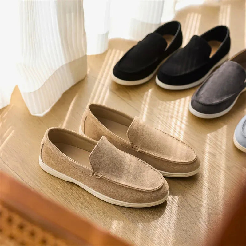 London Suede Loafers