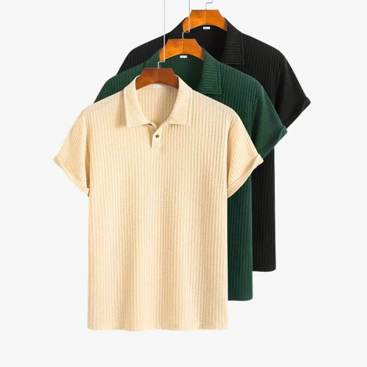 Riviera Premium Knit Polo Trio
