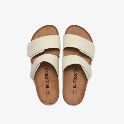 Slide Sandals Cork-Sole Comfort