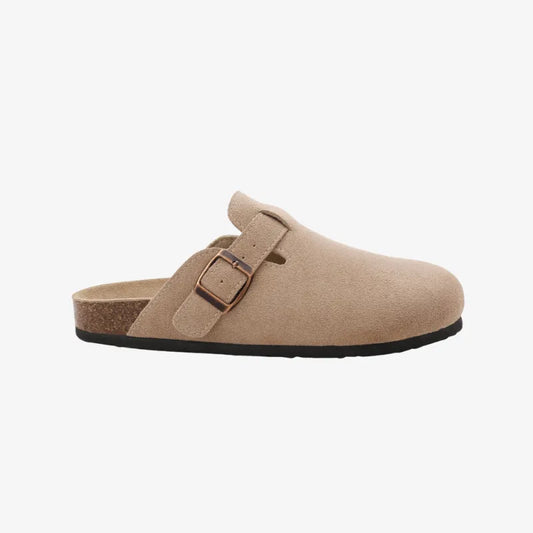 Suede Mules Arch-Support Comfort