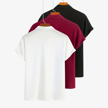 Riviera Premium Knit Polo Trio