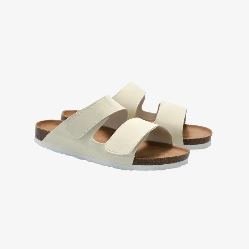 Slide Sandals Cork-Sole Comfort