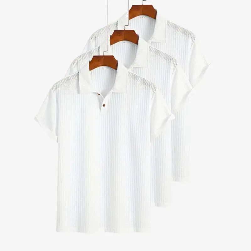 Riviera Premium Knit Polo Trio