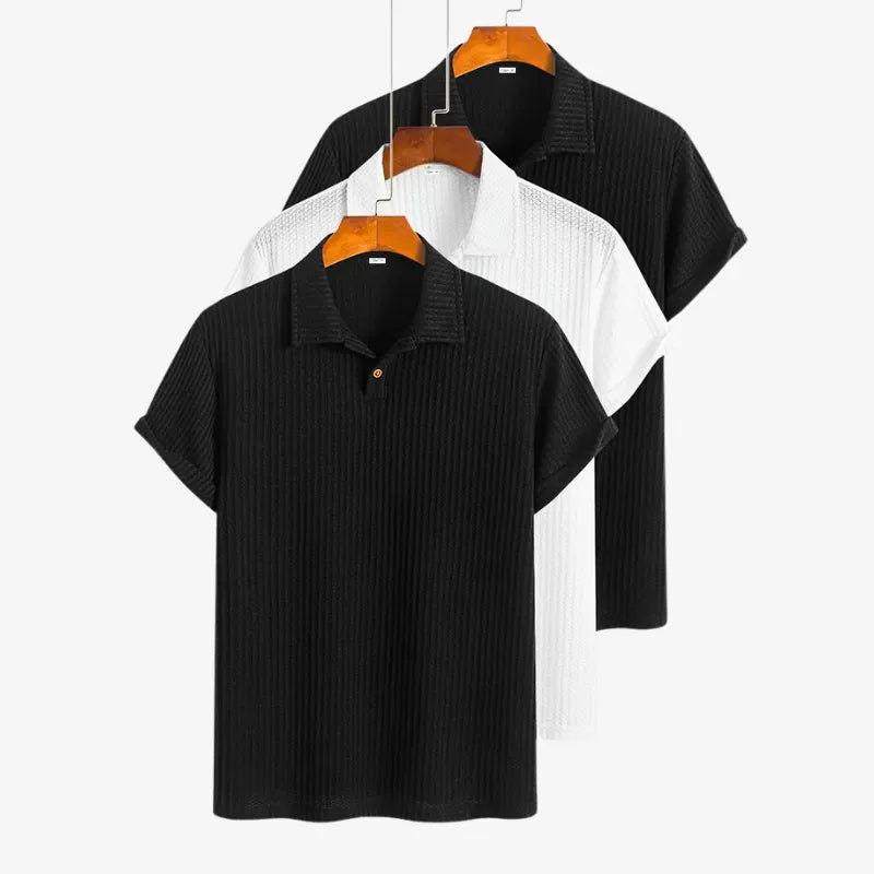 Riviera Premium Knit Polo Trio