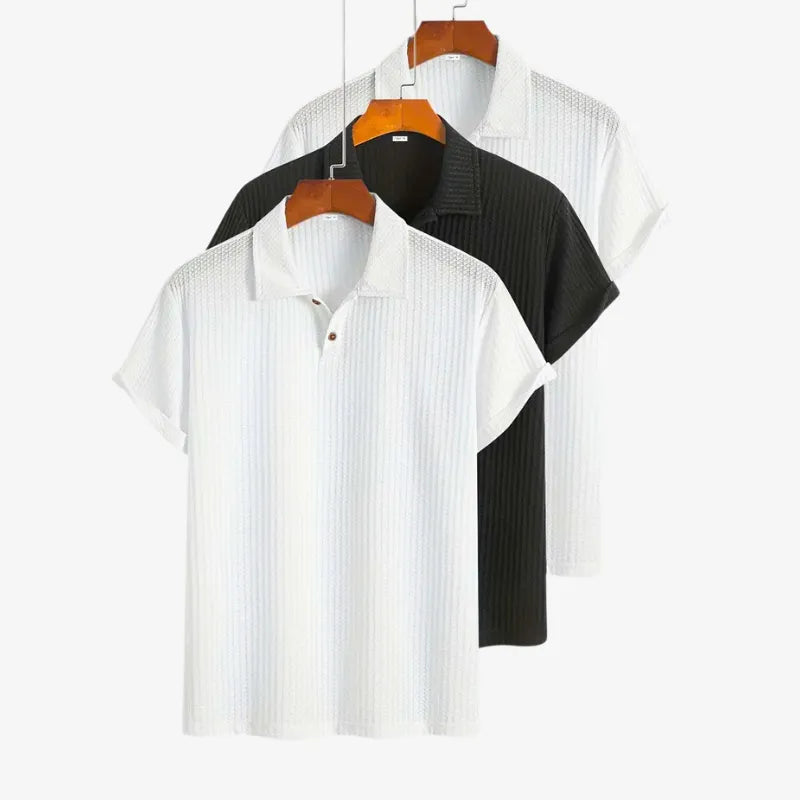 Riviera Premium Knit Polo Trio