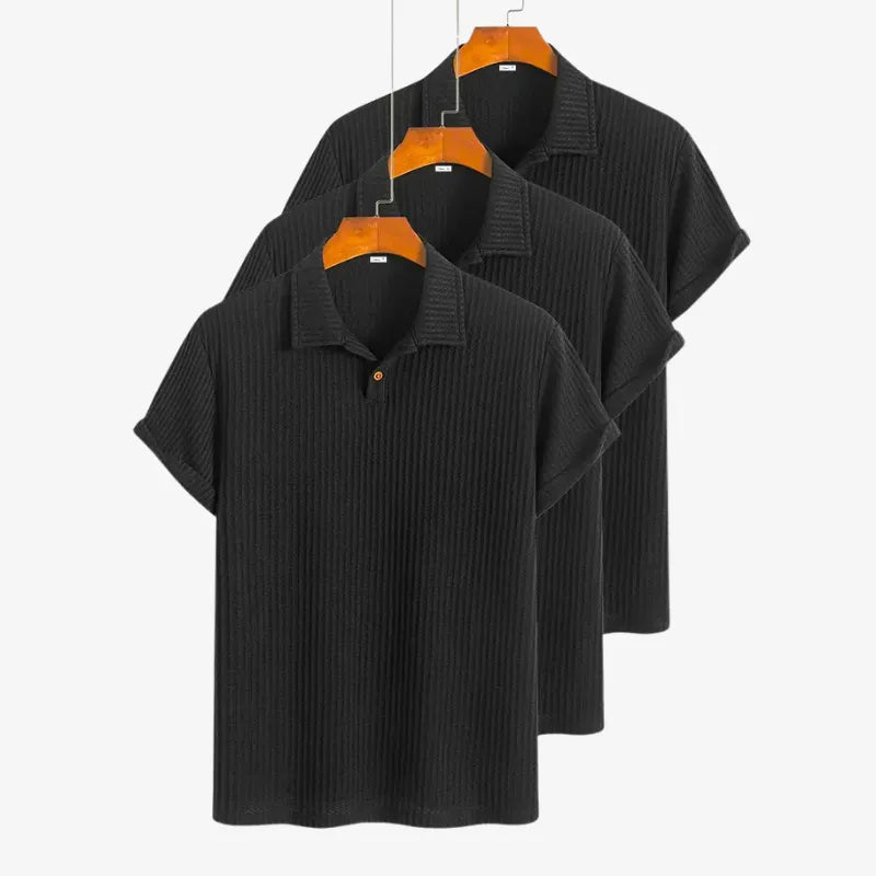 Riviera Premium Knit Polo Trio