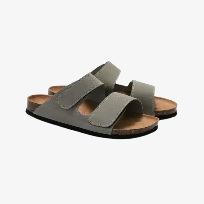 Slide Sandals Cork-Sole Comfort