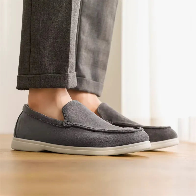 London Suede Loafers