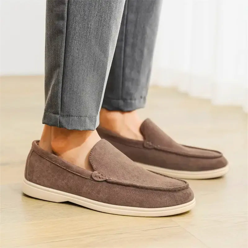 London Suede Loafers