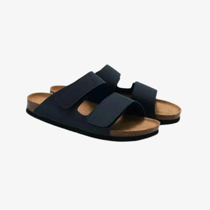 Slide Sandals Cork-Sole Comfort