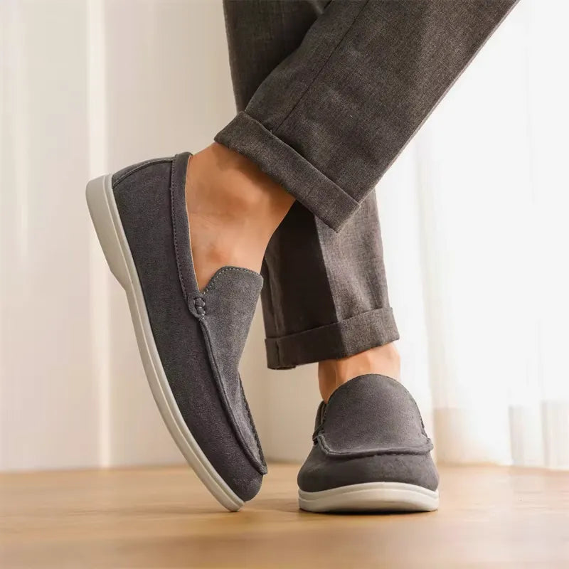 London Suede Loafers