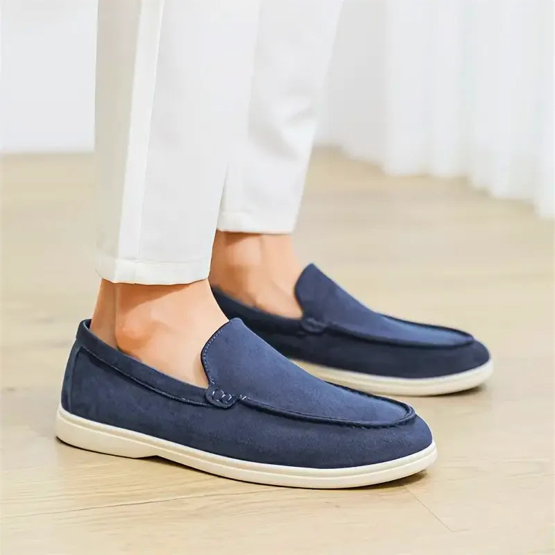 London Suede Loafers
