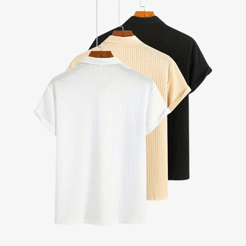Riviera Premium Knit Polo Trio
