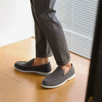 London Suede Loafers
