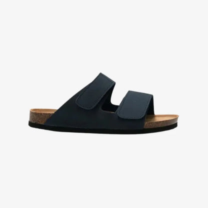 Slide Sandals Cork-Sole Comfort